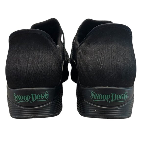 Snoop Dogg x Skechers Uno Slip-Ins Black Sneakers Men's Size 12 🖤🔥 Hands-Free - Picture 6 of 8